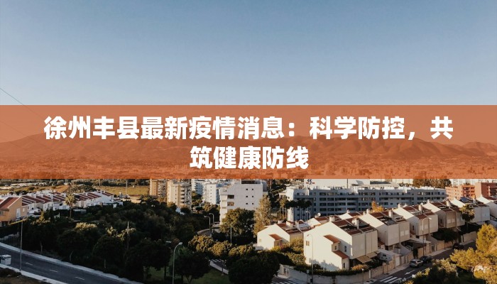 徐州丰县最新疫情消息:科学防控,共筑健康防线 徐州丰县最新疫情消息:科学防控,共筑健康防线